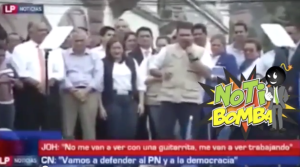 VIDEO: Juan Orlando Hernandez vuelve hacer el ridiculo