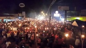 Renuncia JOH: Tocoa, Colon dice presente