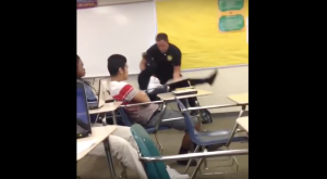Supuesto abuso policial en una clase enciende las redes