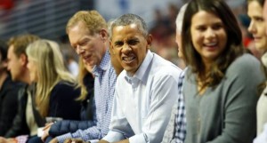 El presidente de los Estados Unidos asistió al United Center
