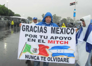 Honduras eternamente agradecida con Mexico