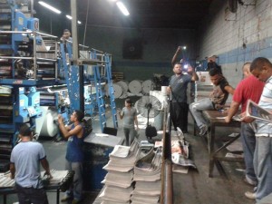 EN FOTOS: La última impresión de Diario Tiempo