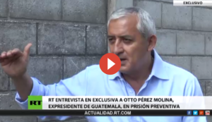 VIDEO: Otto Perez confiesa que EE.UU presiona para que la CICI llegue a Honduras