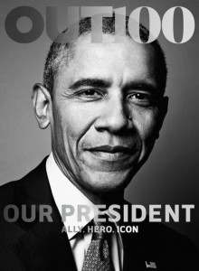 Barack Obama, el primer presidente de los EEUU que sale en una revista LGTB