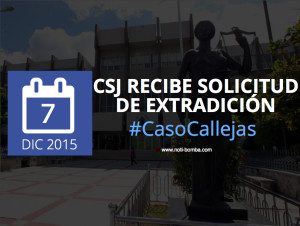 La CSJ tiene en su poder la solicitud de extradición de EE.UU