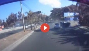 Impactante accidente en el Anillo Periférico en Tegucigalpa