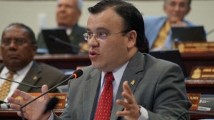 Darío Banegas, el único diputado liberal que votó en contra