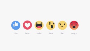 Llegaron las nuevas reacciones en Facebook