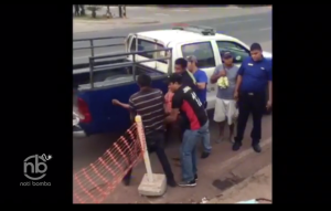 Guardia de Seguridad le dispara a un joven por pedir comida