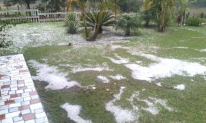 Llueve con granizos en La Esperanza y arde en San Pedro Sula y Tegucigalpa