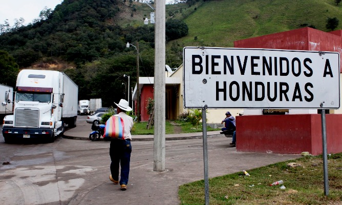 Frontera-Honduras