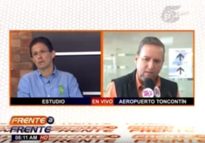 Debate por Toncontín pone a Kike Ortez frente a frente con Ricardo Álvarez