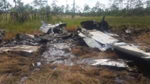 Encuentran supuesta narco-avioneta incinerada en Gracias a Dios