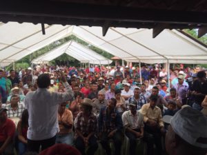 Mel promueve Consulta Popular en Catacamas, Olancho