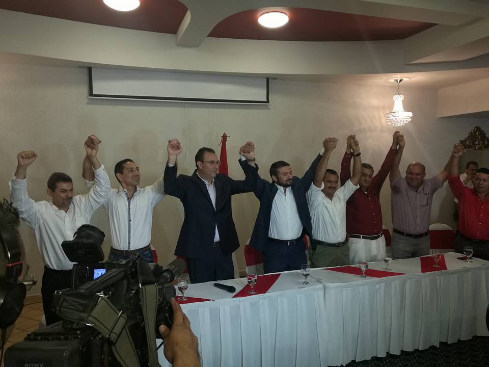 Yury Sabas hizo el anuncio de su adhesión al movimiento de Luis Zelaya 
