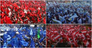 Partidos políticos presentan planillas para elecciones primarias