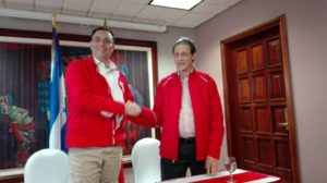 Villeda anuncia su candidatura a diputado con Luis Zelaya