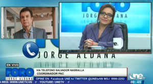 Xiomara Castro y Salvador Nasralla confirman alianza de oposición en UNE TV