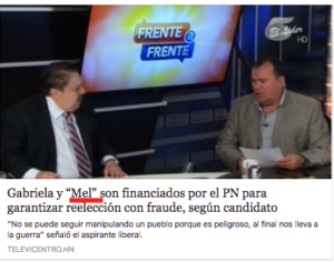 “Error” de TVC denota campaña de medios contra los líderes de la oposición