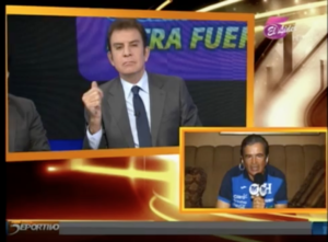 Jorge Luis Pinto quiso sorprender a Salvador Nasralla y esto le ocurrió