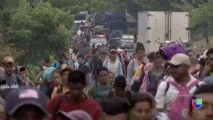 Univisión muestra al mundo la verdad sobre la caravana de migrantes
