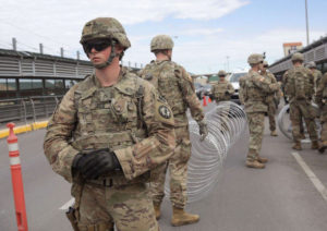 Donald Trump afirmó que el ejercito construirá el muro con México