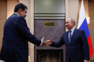 Putin habla por teléfono con Maduro y le expresa todo su apoyo