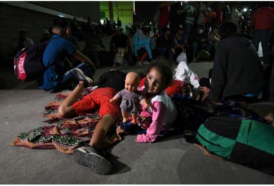 Caravana migrante.