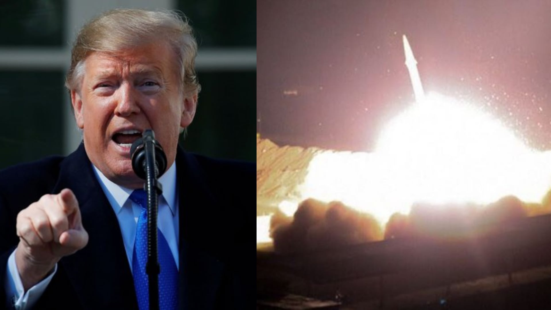 Trump dice que se le está acabando la paciencia con Irán 
