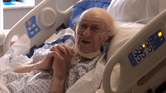 Veterano con 100 años vence el coronavirus.