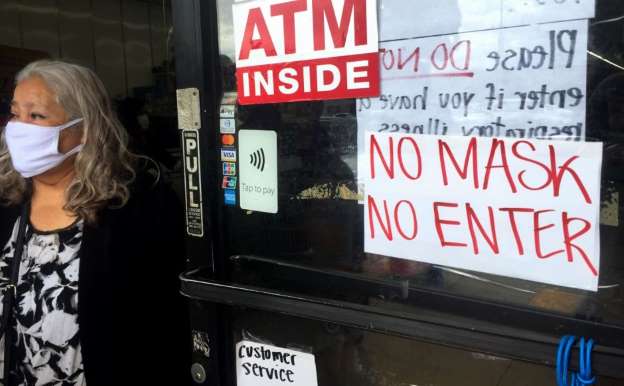 rótulos de mascarilla