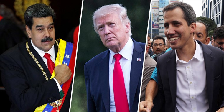 Donald Trump dispuesto a reunirse con Nicolas Maduro y Juan Guaido