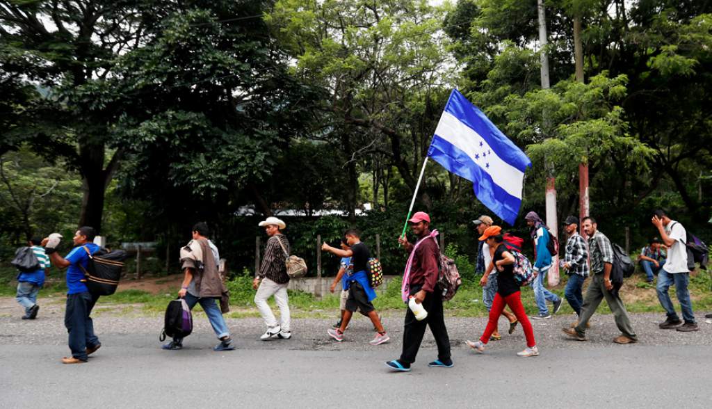 Migración Honduras hacia EEUU