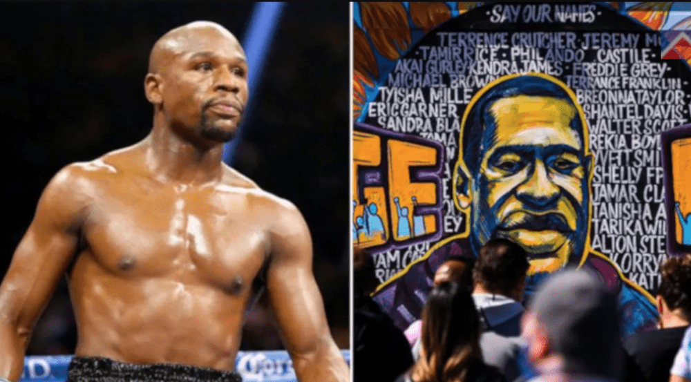 Floyd Mayweather pagará por los gastos fúnebres de George Floyd
