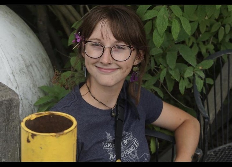 Manifestante Sarah Grossman