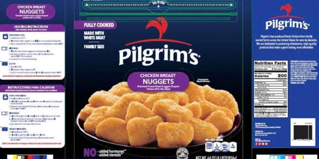 Nuggets de pollo Pilgrim's