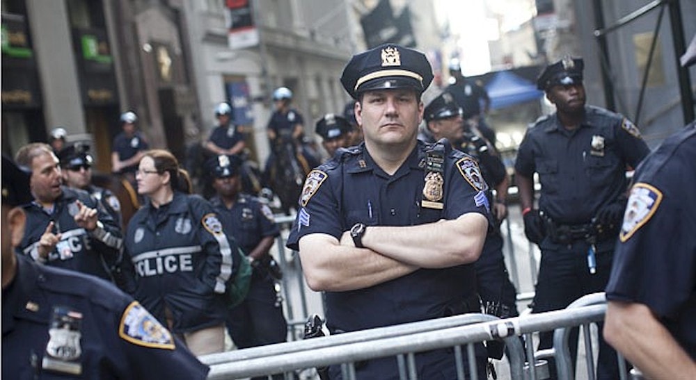 Huelga de policías