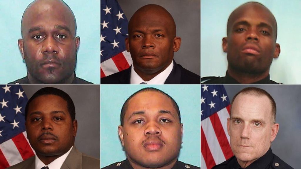 seis policías de Atlanta