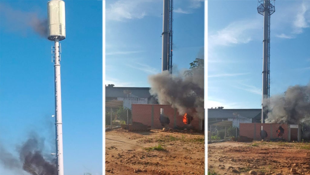 torres telefónicas vinculadas al Covid-19