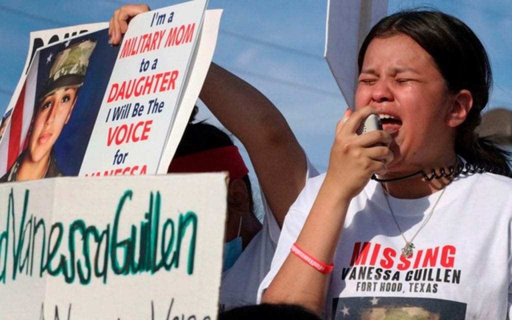 Familia de Vanessa Guillén pide a EEUU una reforma del sistema de justicia militar.
