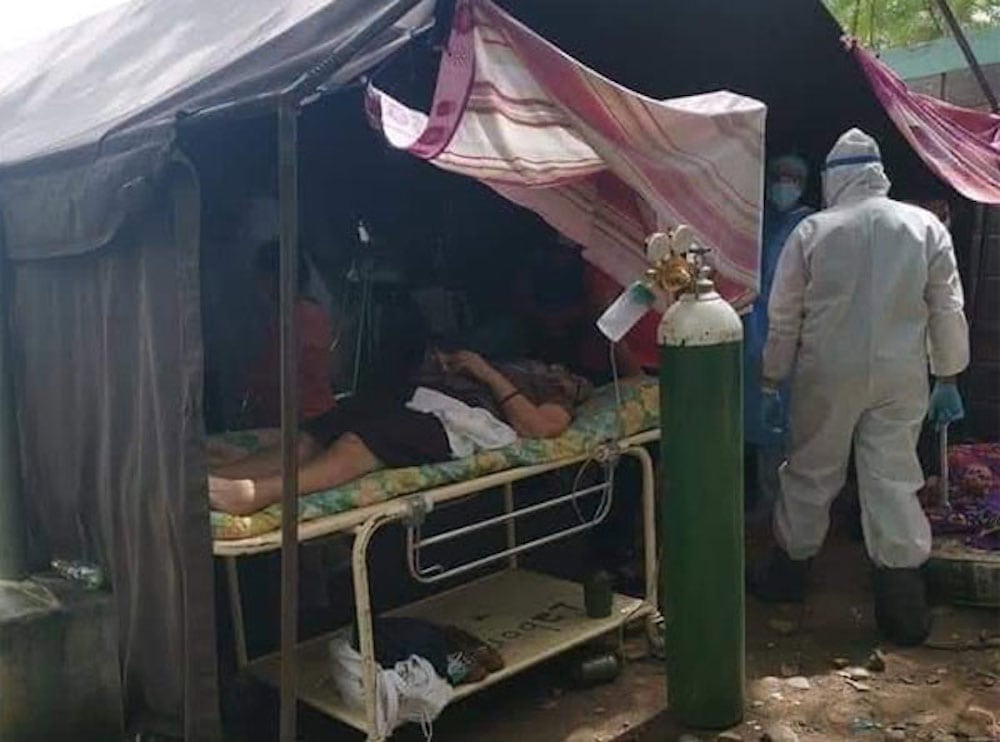 Hospital del Sur en condiciones inhumanas sin oxígeno.