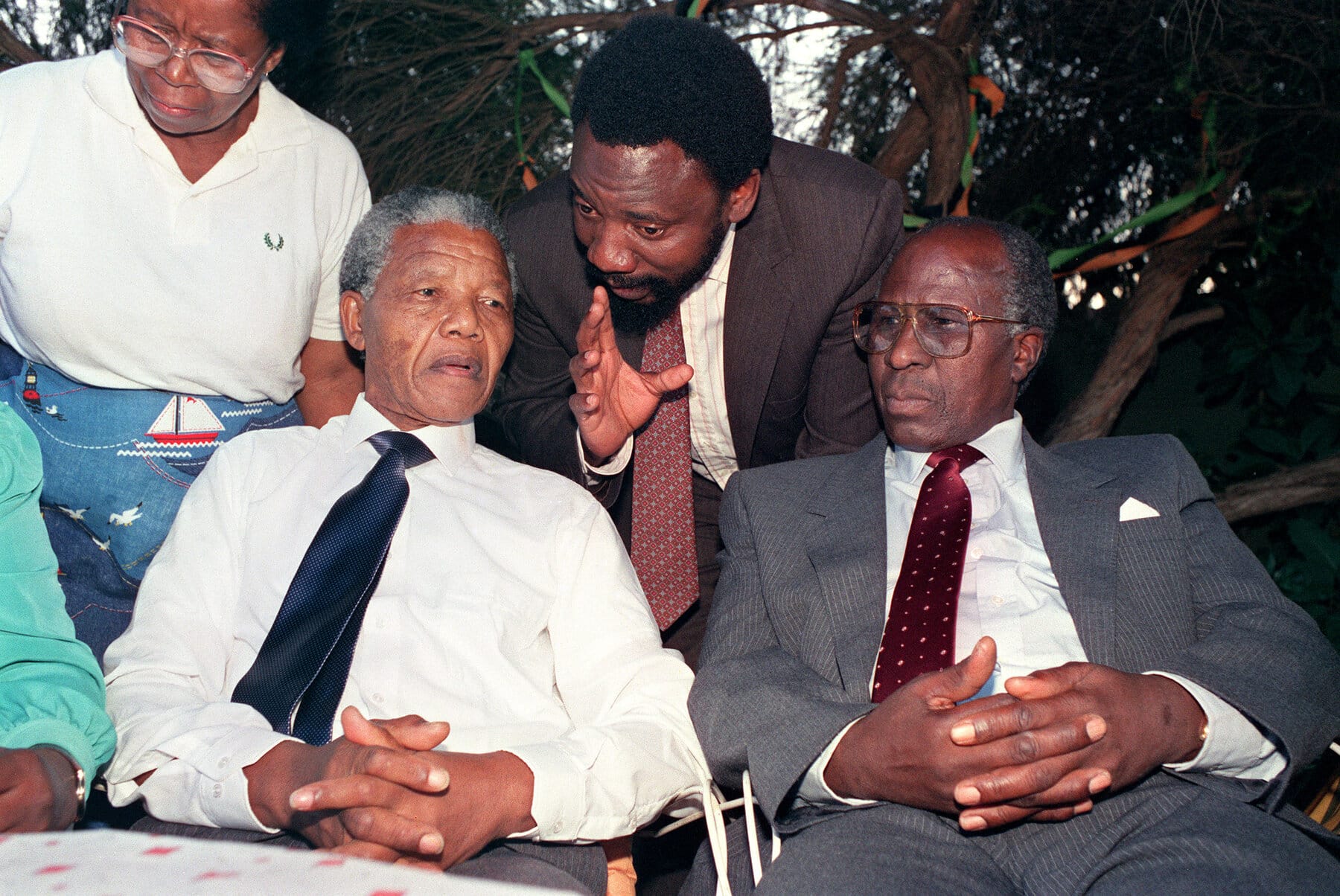 Andrew Mlangeni y Mandela