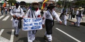 Colombia: Un caso más de asesinato hacia defensor de los DDHH