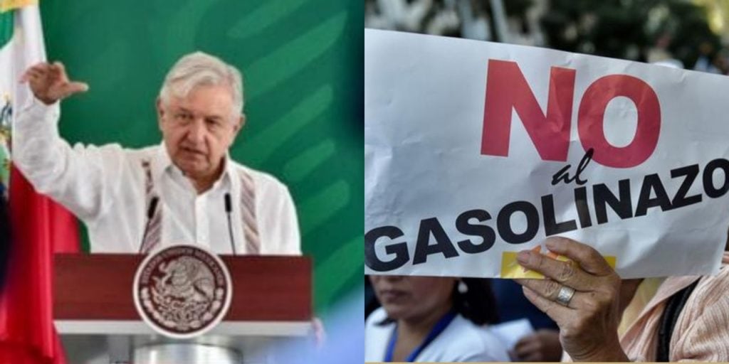 AMLO dice que no habrá aumento de la gasolina “suceda lo que suceda”.