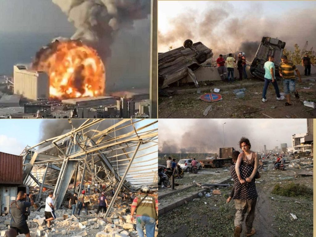 Explosión en Beirut: Devastación, miles de heridos y más de una decena de muertos.