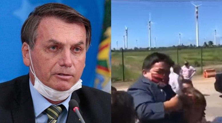 Bolsonaro carga a hombre con enanismo pensando que era un niño y la red ‘estalla’ en burlas