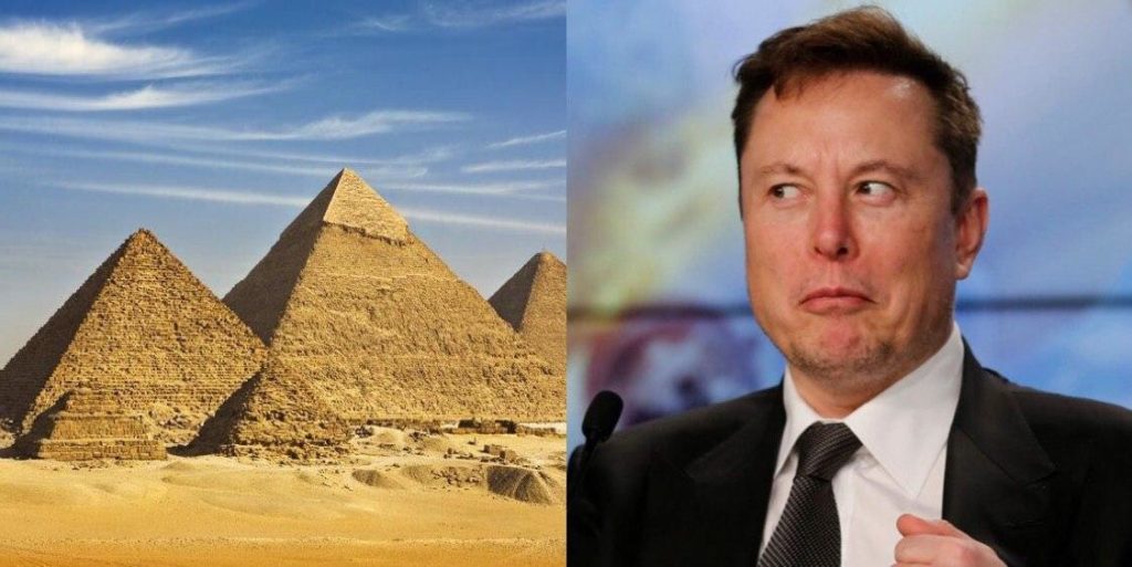 pirámides de Egipto/ Elon Musk