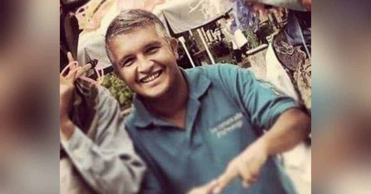 Periodista hondureño Luis Almendárez