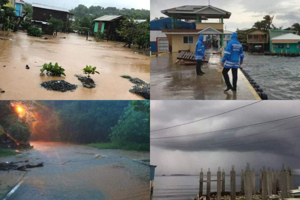 Huracán Nana en Centroamérica: Dejó daños en el Caribe de Honduras