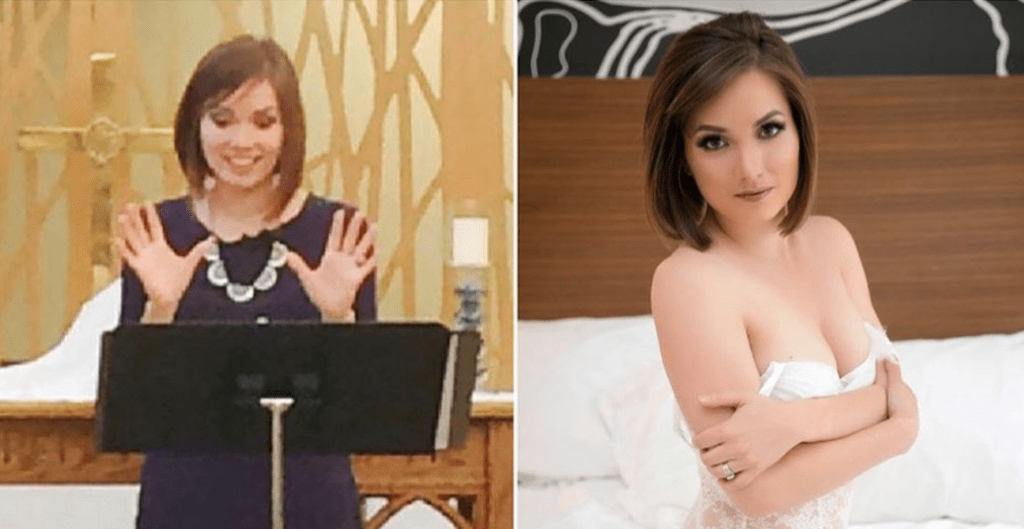 Pastora evangélica deja la iglesia y se convierte en stripper .